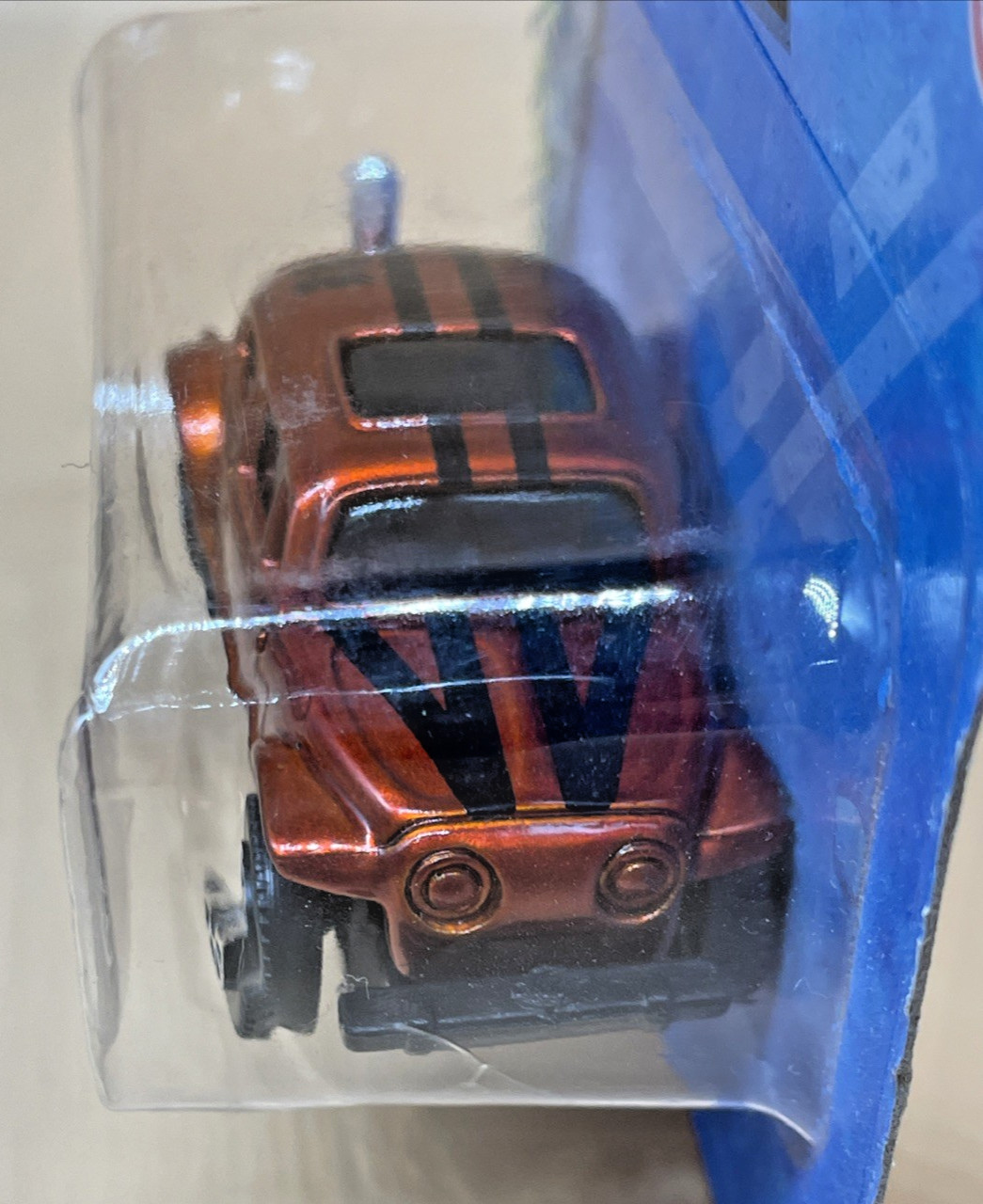 Maisto Fresh Metal VW Beetle Baja Bug Burnt Orange Diecast Sealed Carded