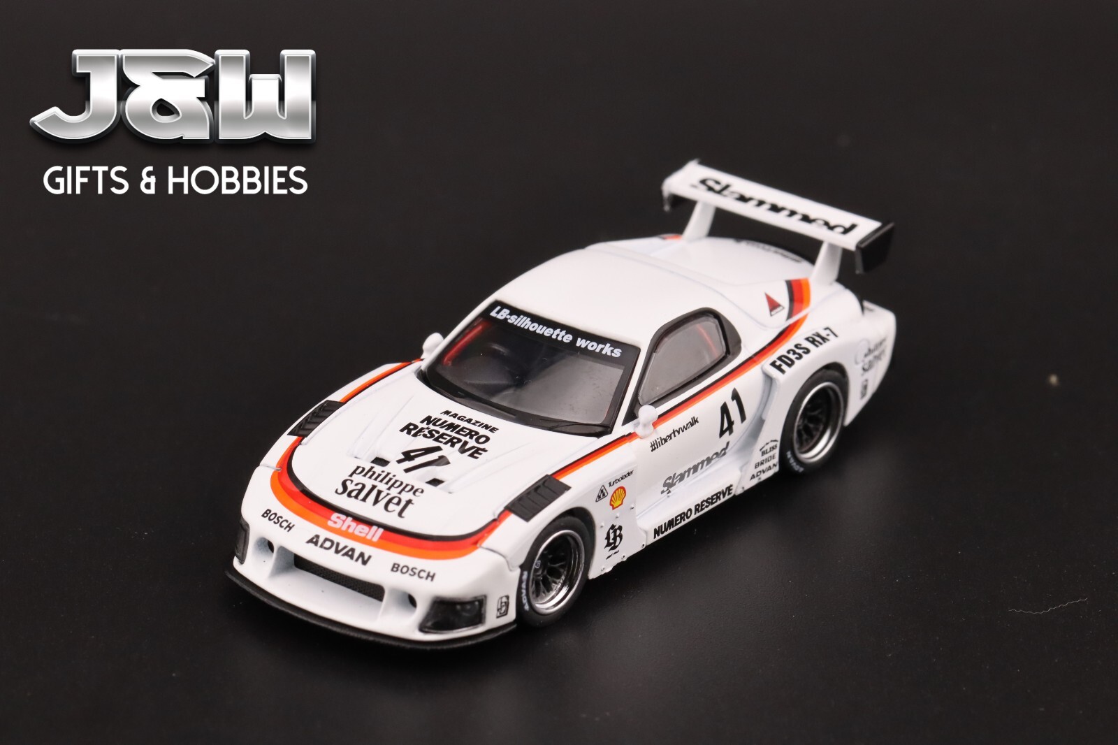 Mini GT MAZDA RX-7 LB-Super Silhouette #41 Numero Reserve #773 1/64