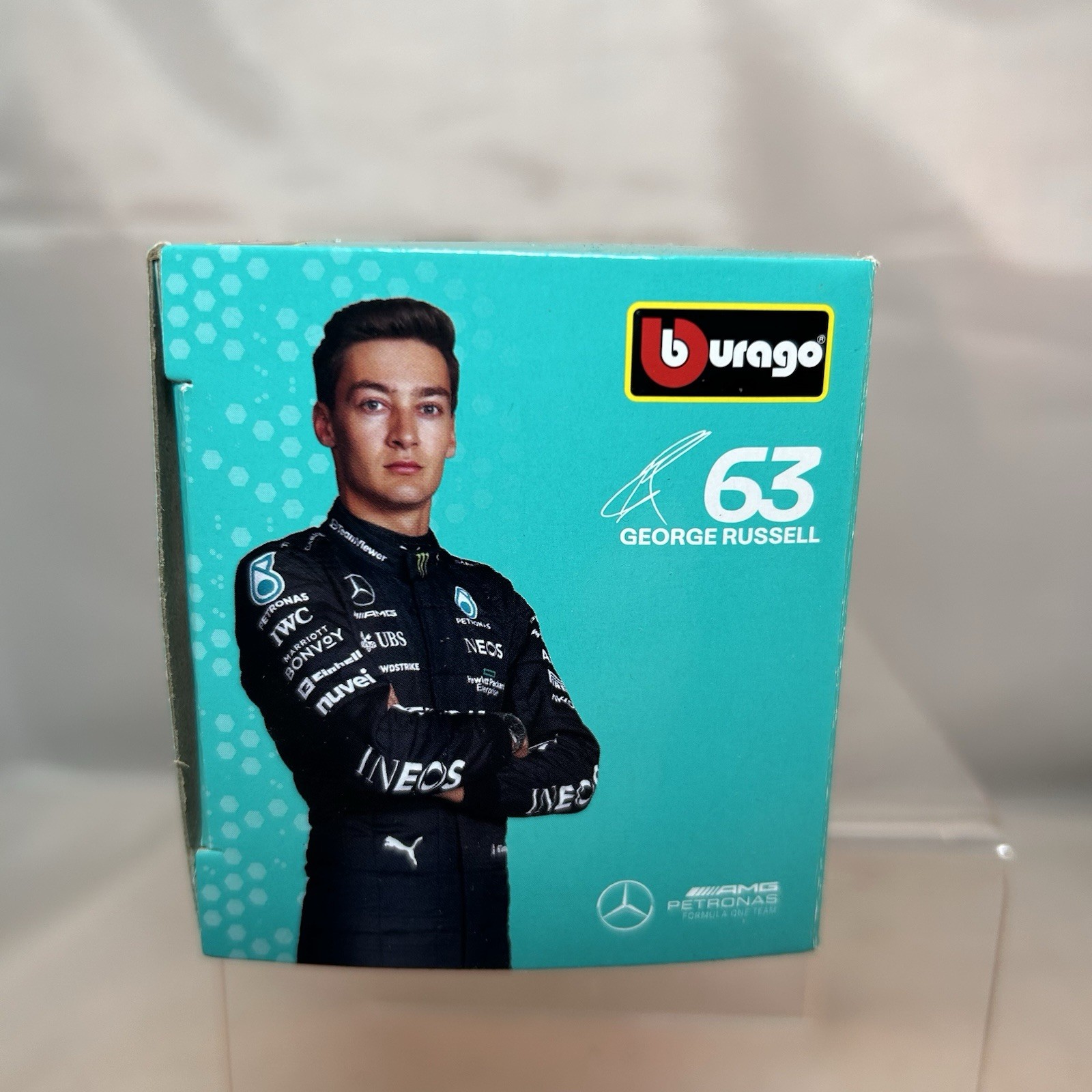 2023 Bburago 1/43 Mercedes F1 W14 Lewis Hamilton #44 Diecast Model Car NIB