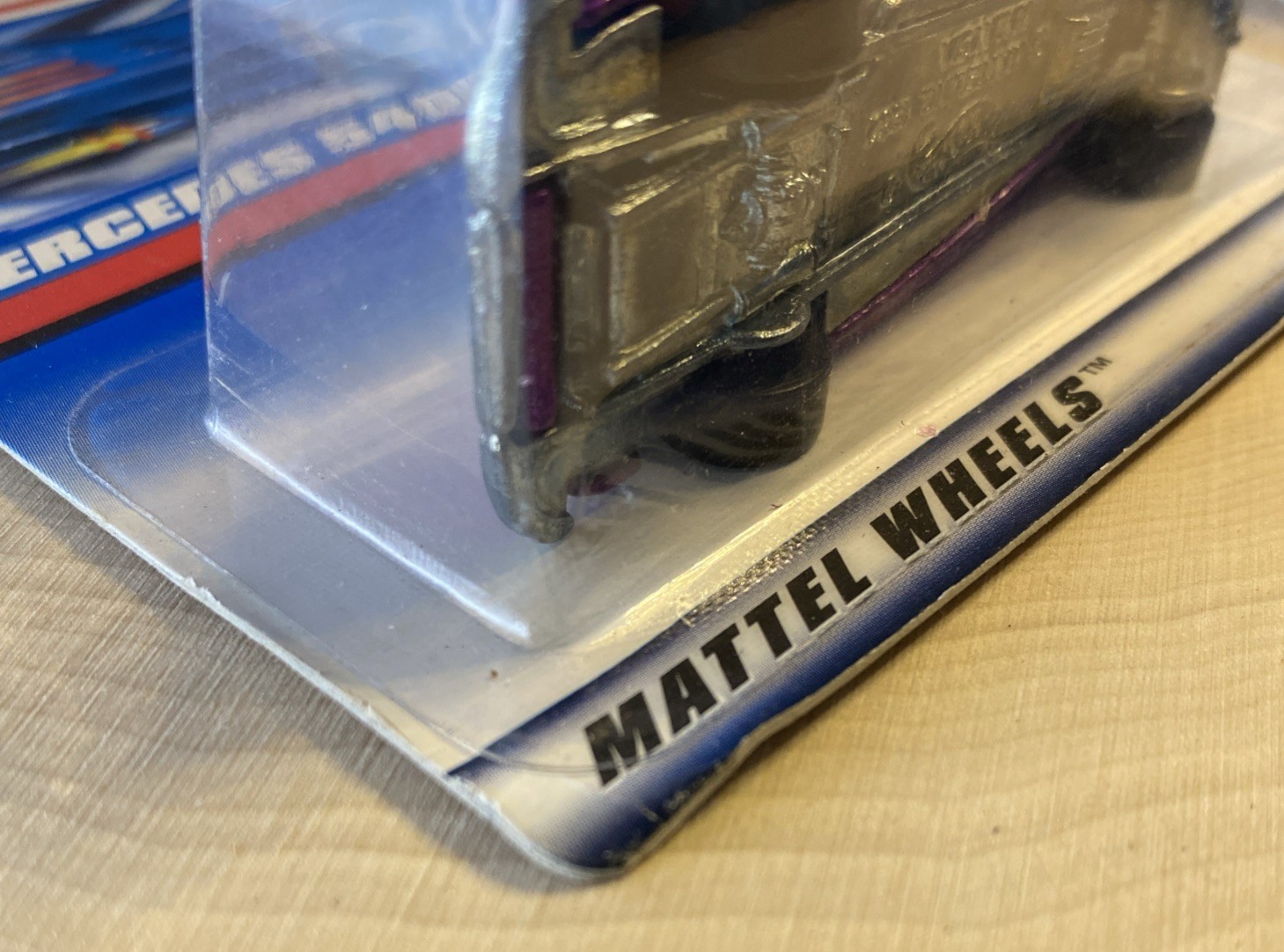 HOT WHEELS MERCEDES 540K #788 (Metallic Purple w/Blue Top)