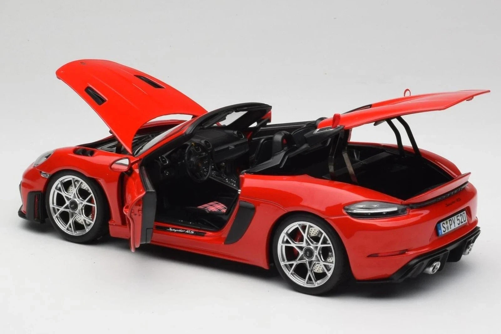 NOREV 187271 PORSCHE 718 SPYDER RS 2023 GUARDS RED 1/18