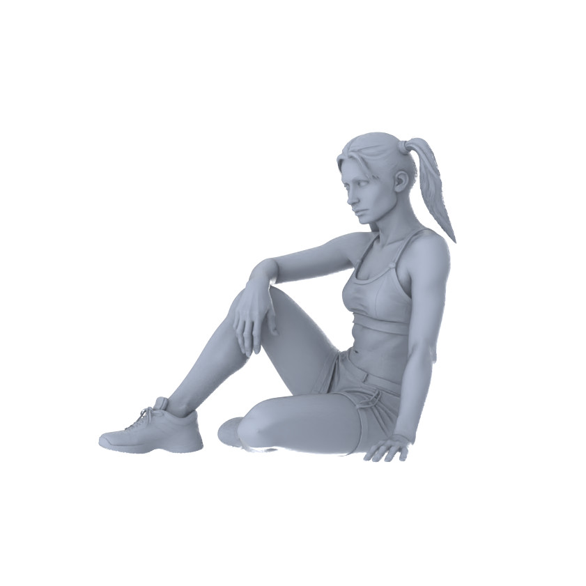 LYTR679 1/64/87/160 Modern Sports Casual Style Female Multi-Pose Six-Person