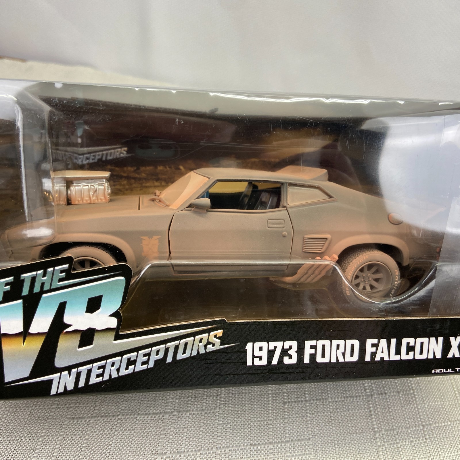 Last Of The V8 Interceptors 1973 Ford Falcon Mad Max (Weathered) Greenlight 1/24