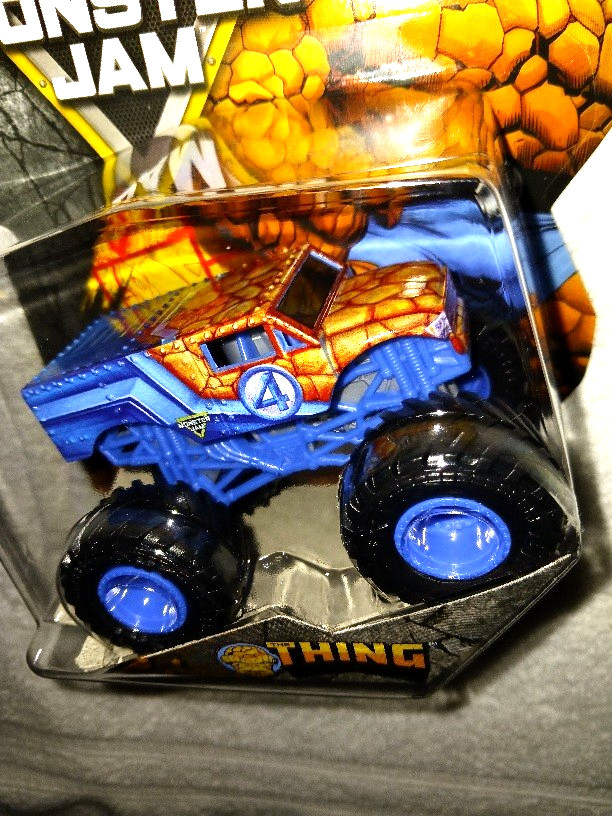 MONSTER JAM 1/64 MARVEL “THE THING” – NEW SERIES 6 DIECAST MONSTER TRUCK