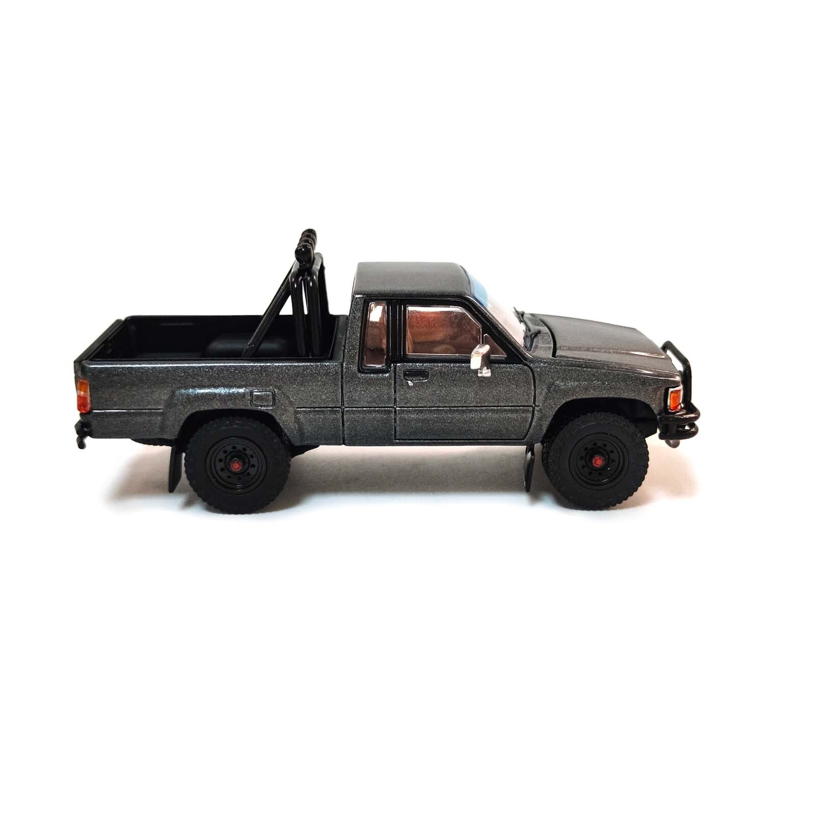 1:64 Scale Toyota Hilux Gray Diecast Model Car Collection Gift Children Toy