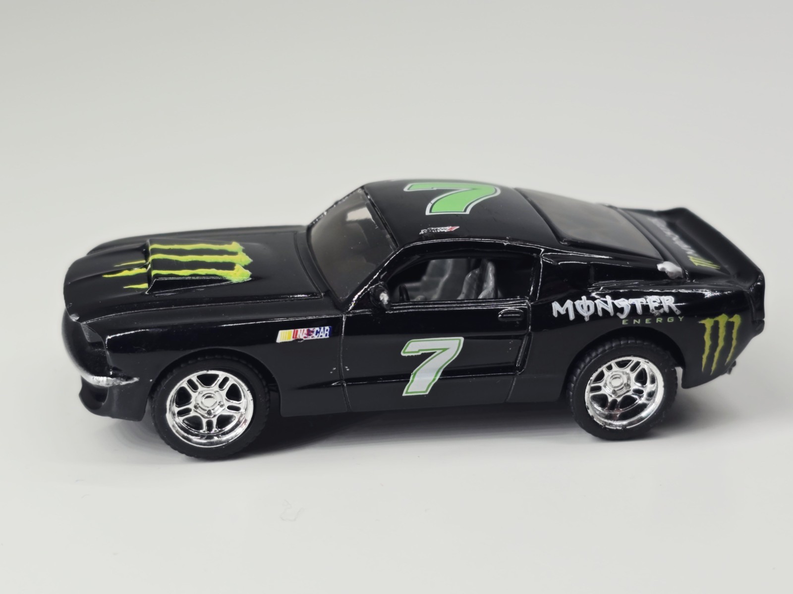 1 Badd Ride – 1967 Shelby GT-500 Monster Energy #7 – 1:64 Diecast – No Box