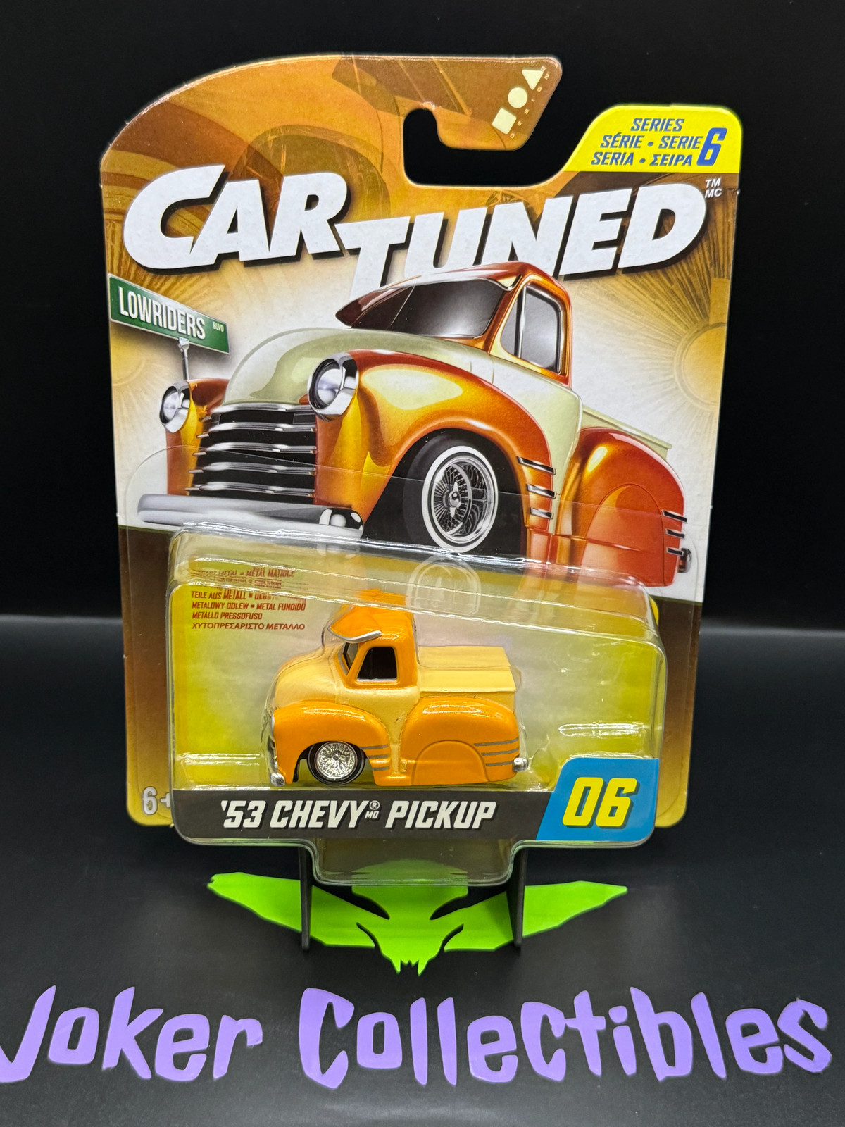 CarTuned Series 6 Hobby Exclusives ’53 Chevy Pickup Lowriders # 06 Car Tuned