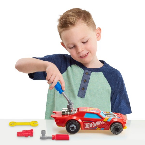 Ready to Race Car Builder: Creative Thinking Toy for Kids, 29 Pieces