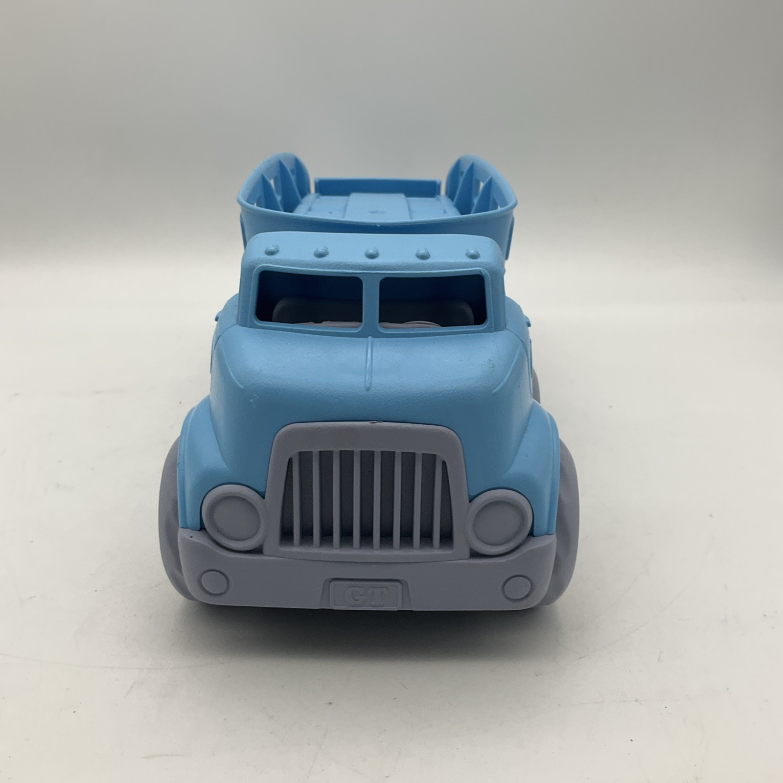 Green Toys Transport Company Light Blue And Gray Car Carrier