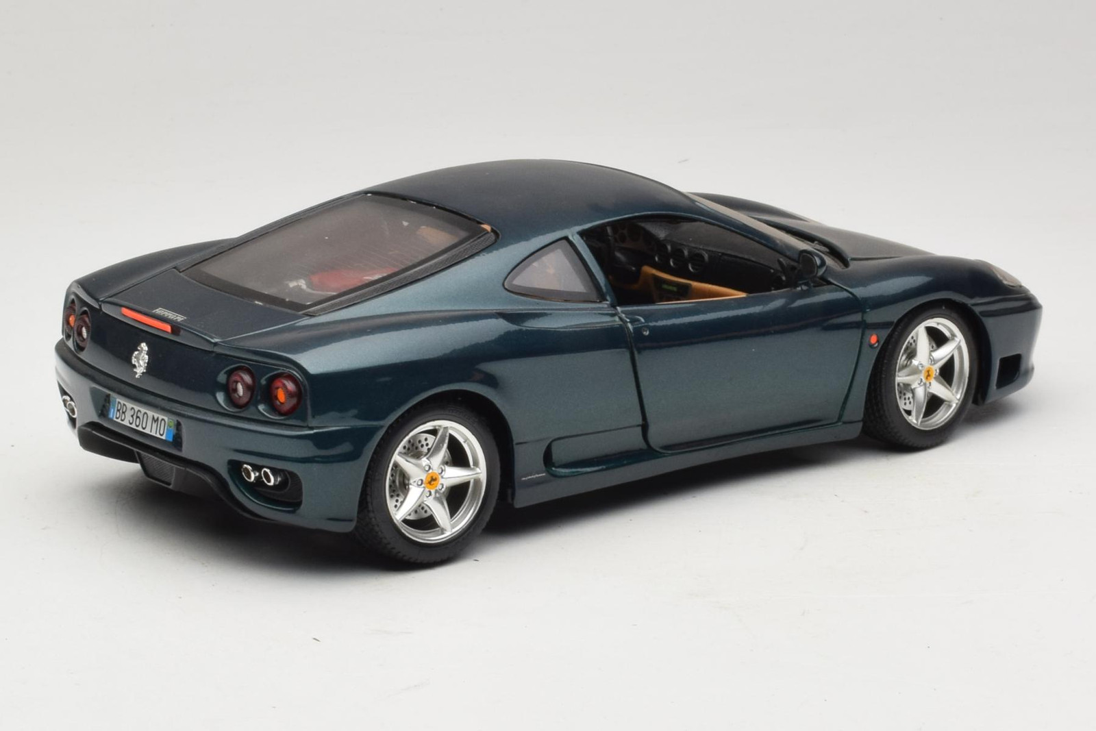 3358-G2 Ferrari 360 Modena Dark Green Metallic BBurago 1/18