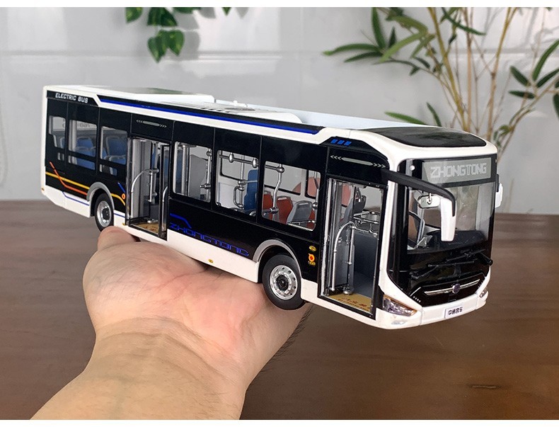 1:42 Original Model,Zhongtong City Bus LCK6126EVGRA1,Diecast Model for Display