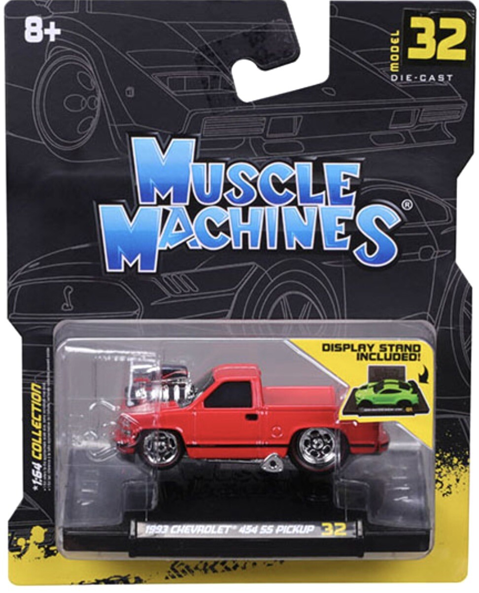 MUSCLE MACHINES 1993 CHEVROLET 454 SS PICKUP TRUCK LIMITED EDITION