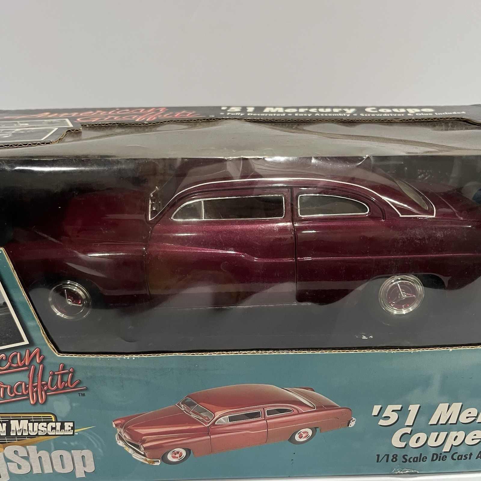 American Muscle 1/18 American Graffiti 1951 Mercury Coupe Ertl Limited Edition