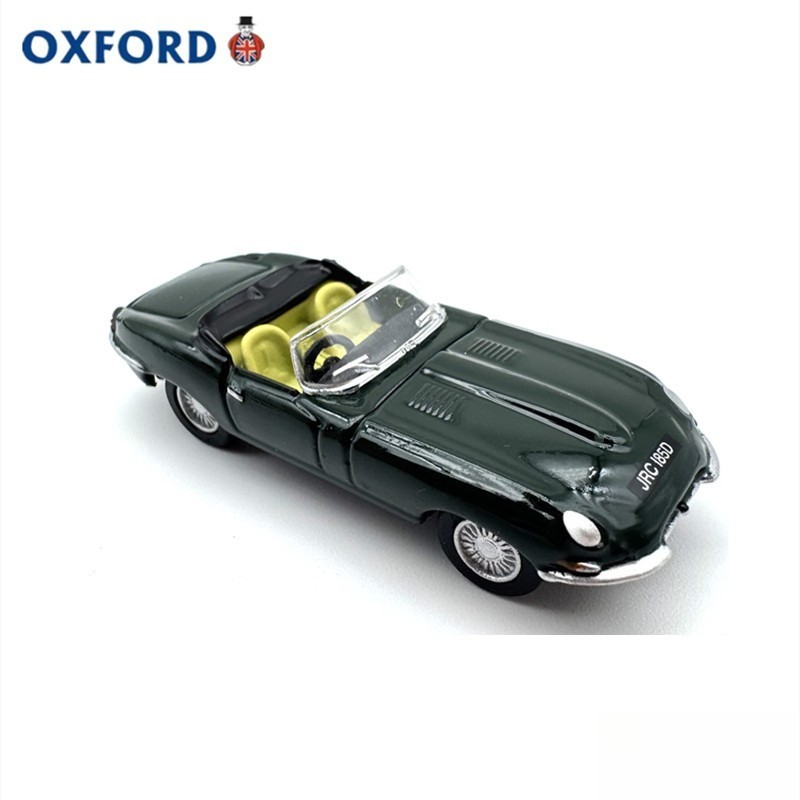 1:76 Green Type E Roadster Convertible Sports Model Diecast Metal Car