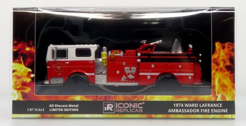 1974 Ward LaFrance Fire Engine: San Francisco Fire Department – Engine 31 1:87