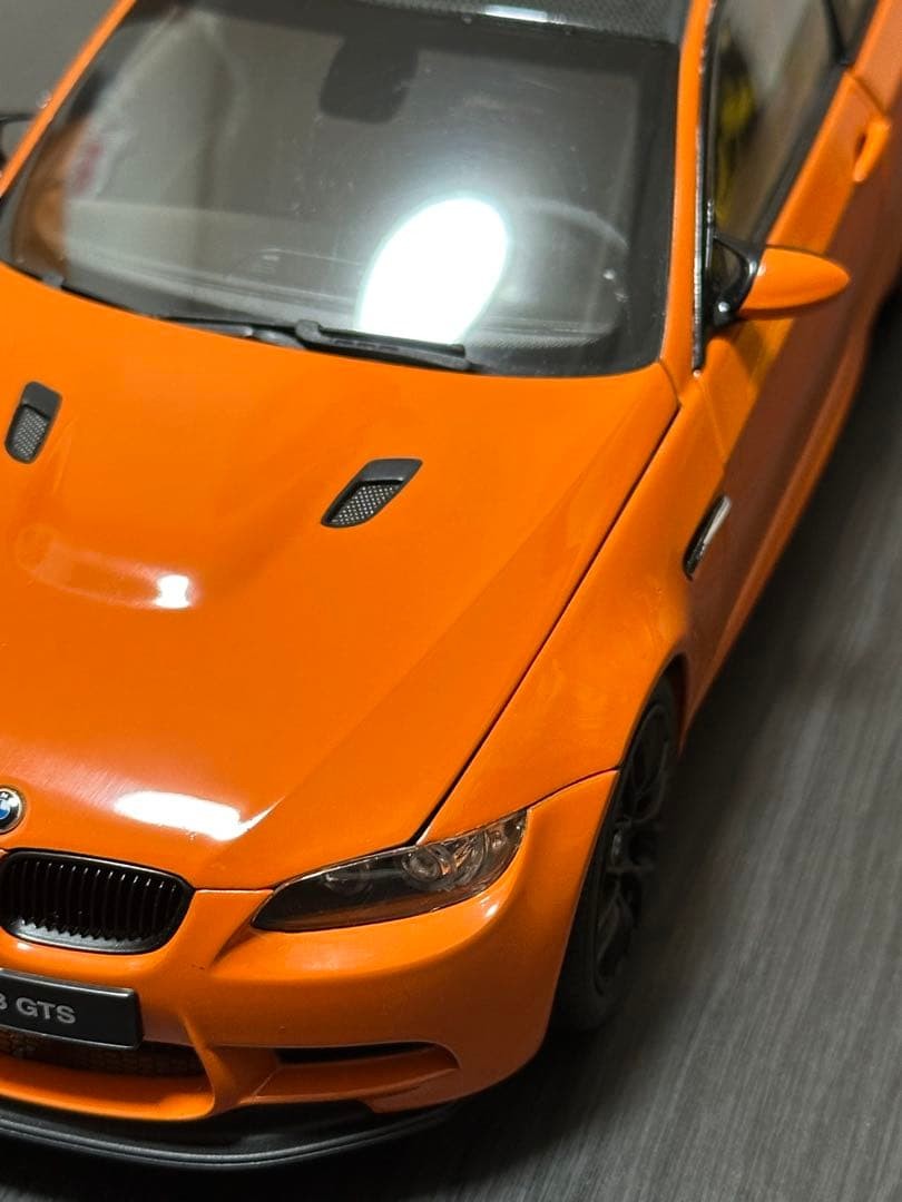 Kyosho BMW M3 GTS 1/18 Scale Diecast Model Orange Discontinued 2016 from Japan
