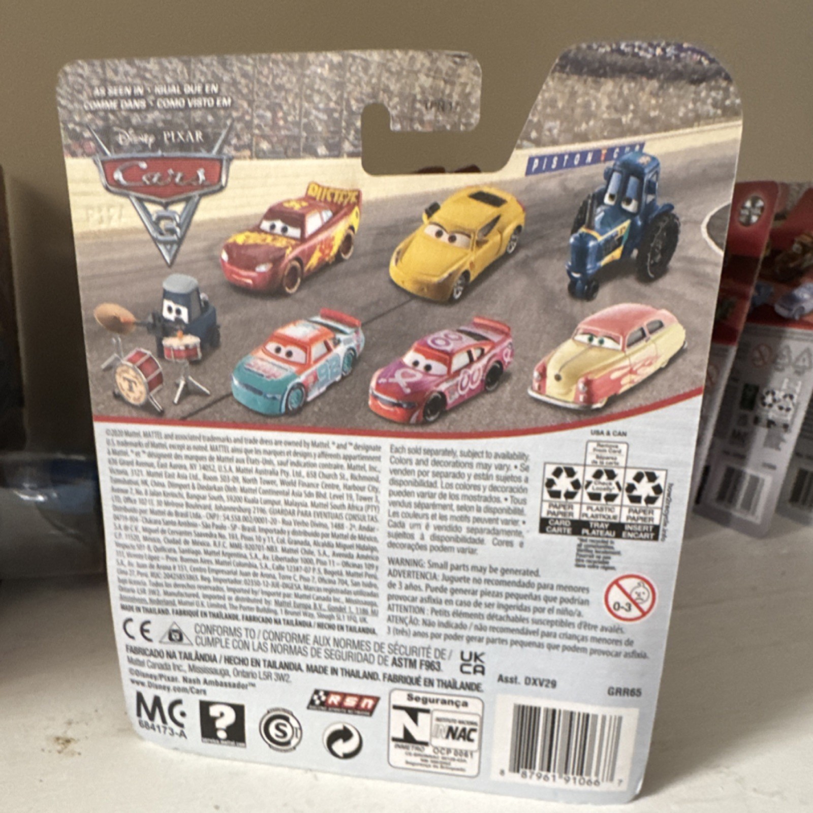 Mattel Disney Pixar Cars Nick Shift Diecast Metal Car Blue #93 2021 3+ Years