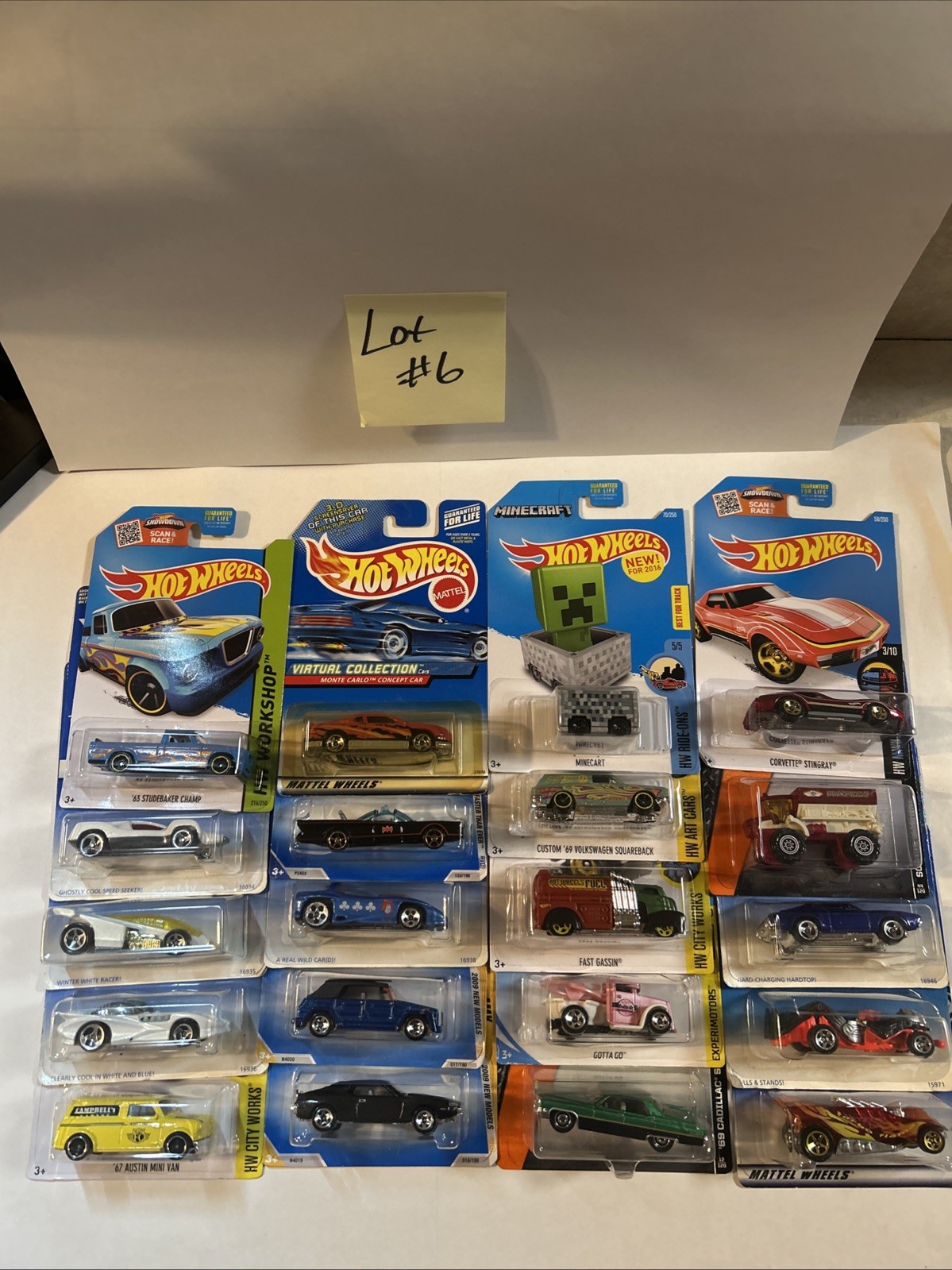 Hot Wheels Lot Of 20 Cars- Various Years, Sets, Series And Models – Unopened