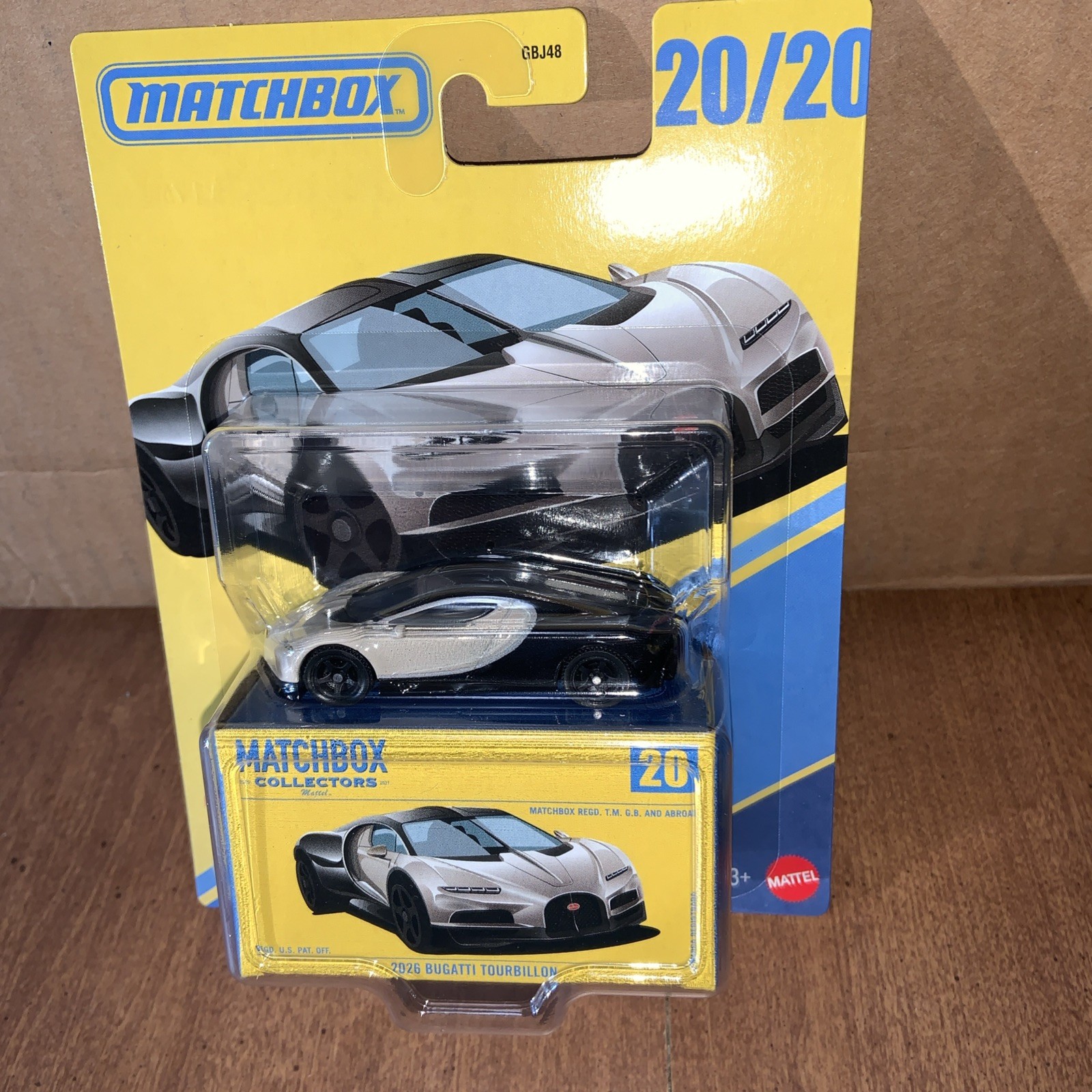 Matchbox Collectors 2026 Bugatti Tourbillon 1:64 Diecast #20/20 New Sealed