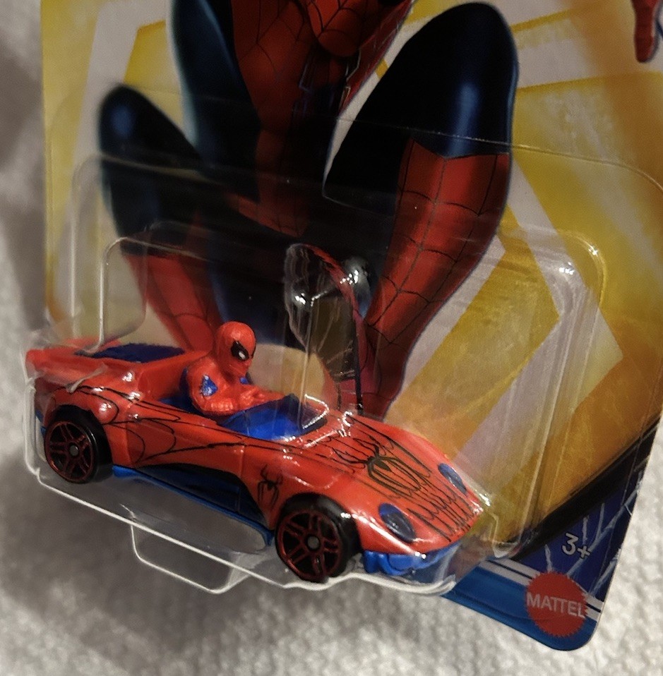 Hot Wheels 2026 Superstar Speeders Spiderman & El Segundo (Marvel) New