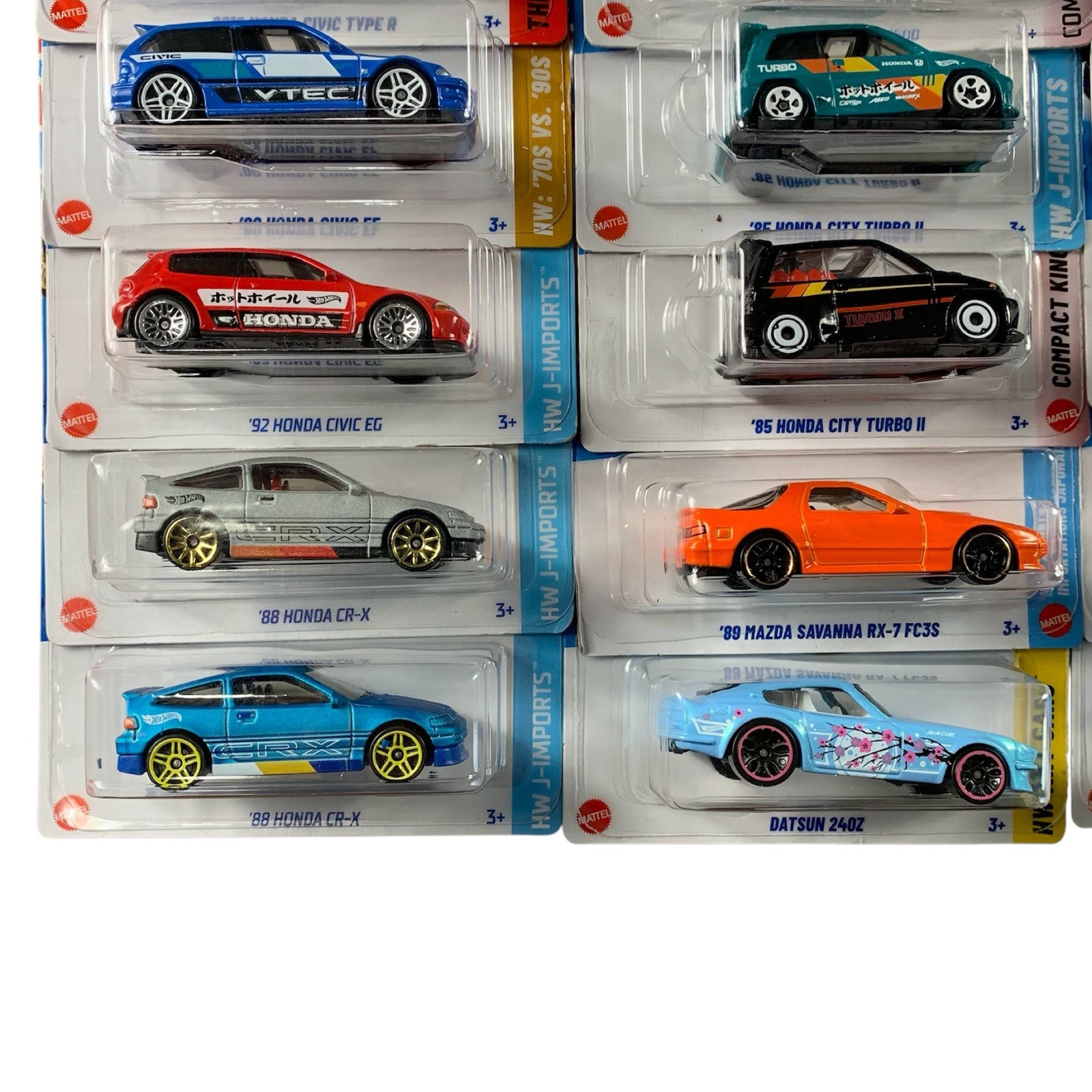 Hot Wheels BIG LOT of 50 Import Tuners Compacts Nissan Honda Acura Subaru Toyota