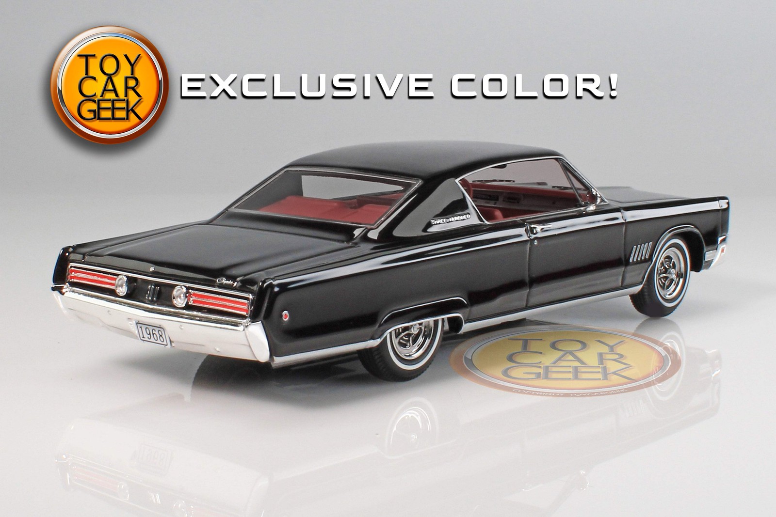 1968 Chrysler 300 – Formal Black 1:43 GLM GLM 130004