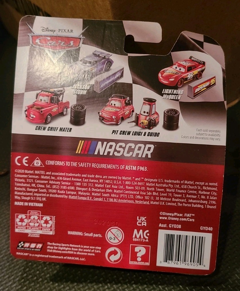 Disney Pixar Cars NASCAR Series Jackson Storm Metal 20 IGNTR