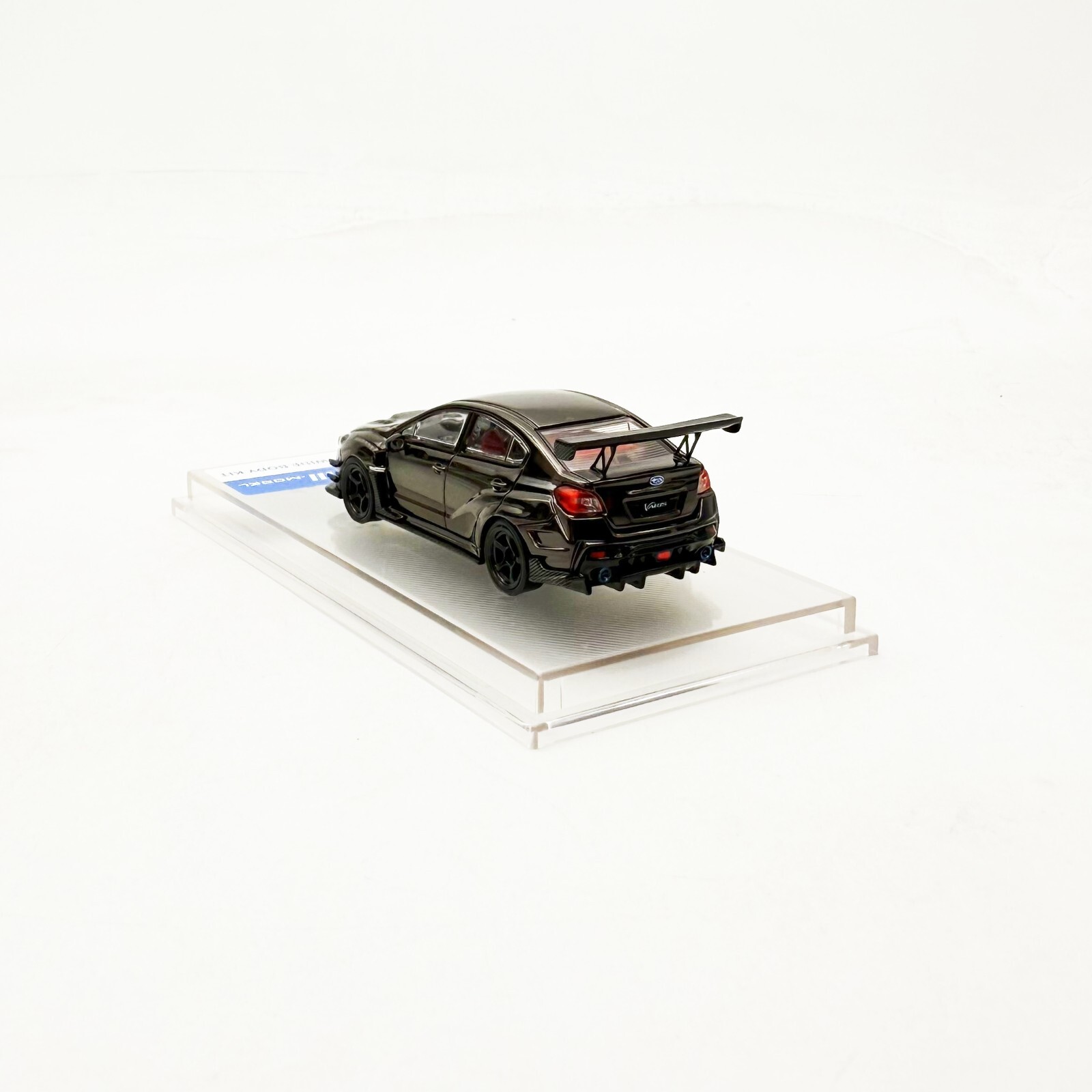 CM-Model 1:64 Subaru STi Varis WideBody 1.0 – Chrome Black