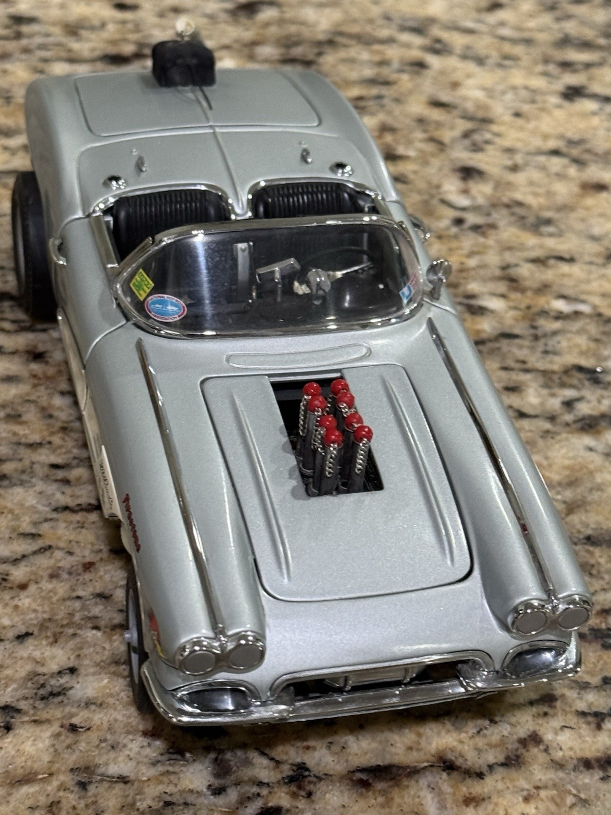 Danbury Mint 1961 Chevrolet Corvette “Gasser” 1:24 Scale – NOT COMPLETE