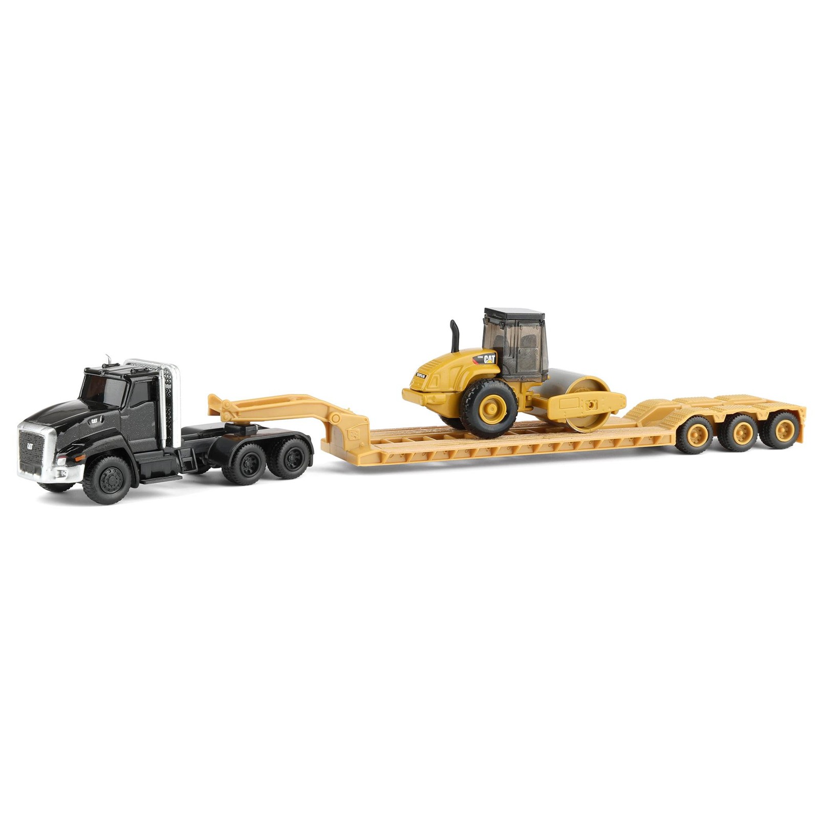 Diecast Masters 1/87 Kenworth T880 Semi Truck & CAT Roller 84425