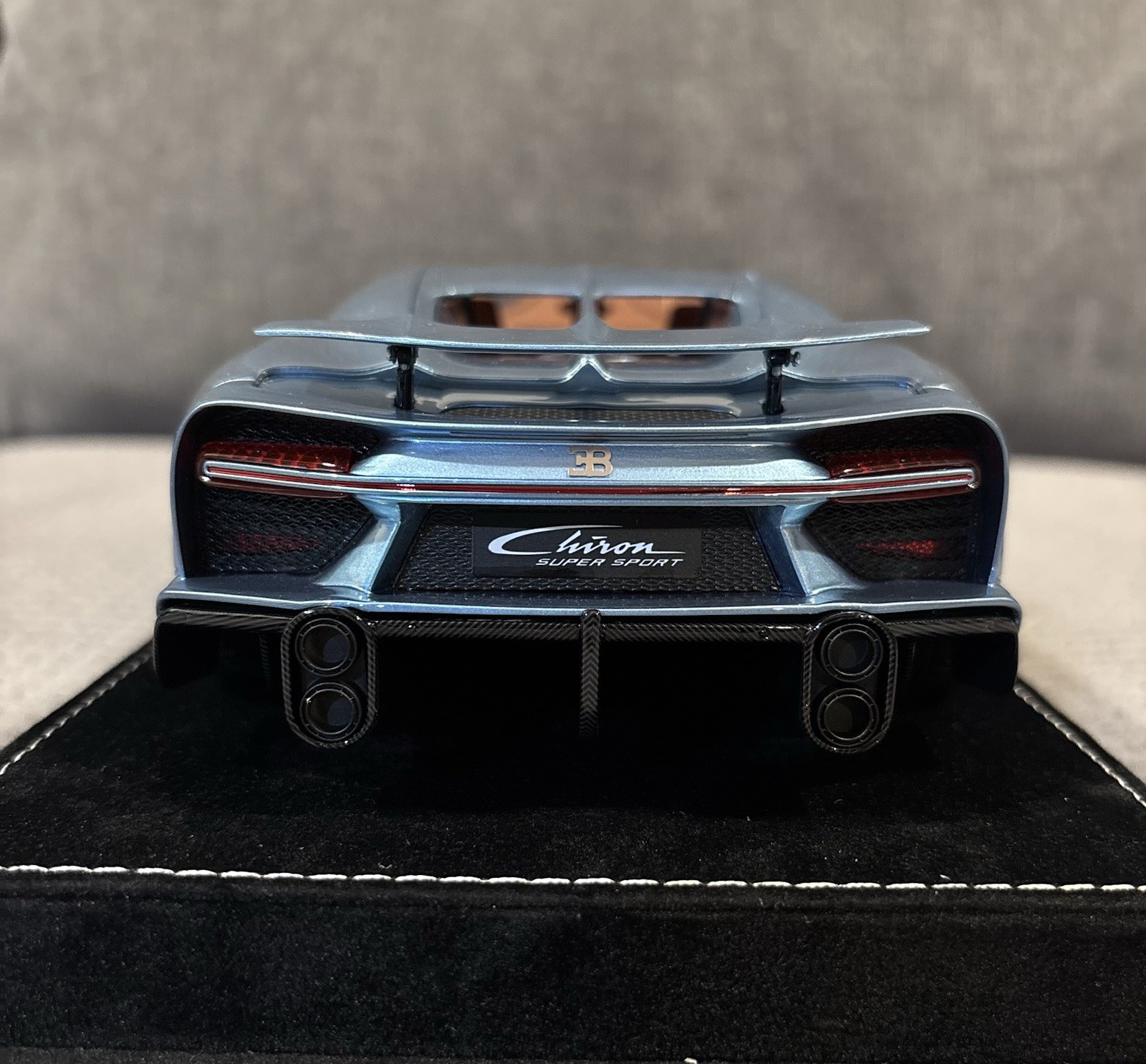 1/18 HH Henson & Heaven Bugatti Chiron SuperSport Horizon Blue Limited 30pcs Mr