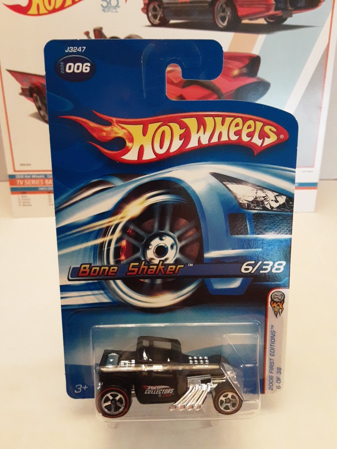 2006 HOT WHEELS RLC FIRST EDITIONS BONE SHAKER APOLOGY CAR #6/38