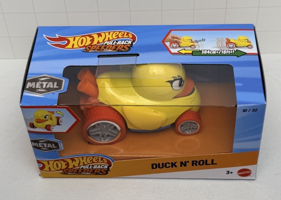 Hot Wheels Pull-Back Speeders DUCK N ‘ ROLL Wave 3