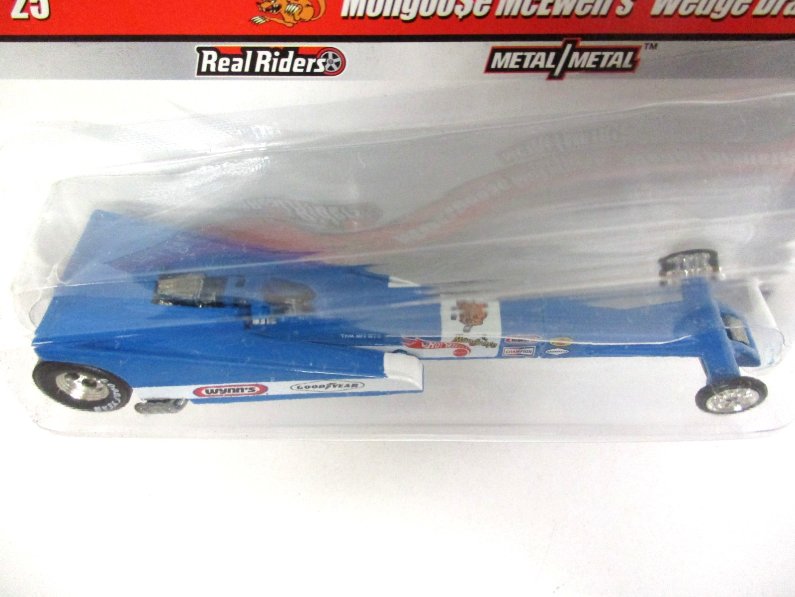HOT WHEELS – DRAG STRIP DEMONS – TOM “MONGOOSE” McEWEN T/F WEDGE DRAGSTER