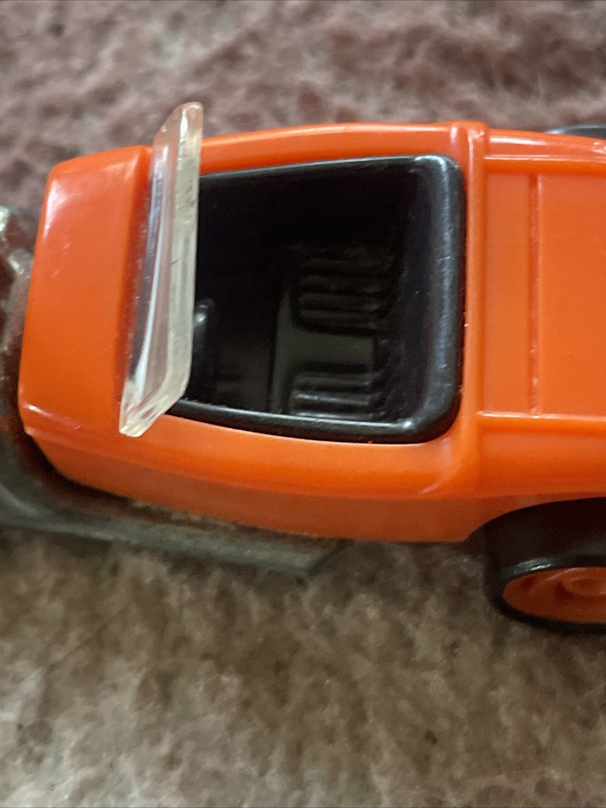 Hot Wheels 1993 Orange Ford Roadster Diecast Toy Car Hot Rod Rat Rod Free Ship