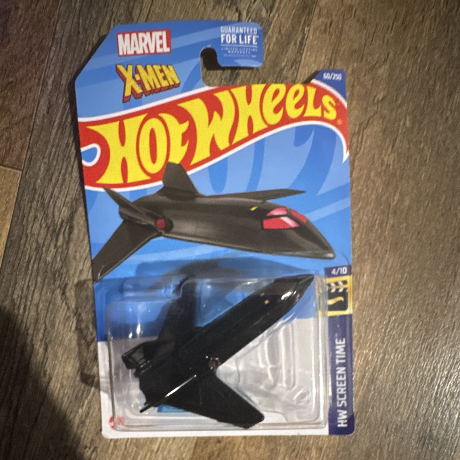 Hot Wheels HW Screen Time Marvel X-Men X-Jet Black Diecast 1:64 Unopened