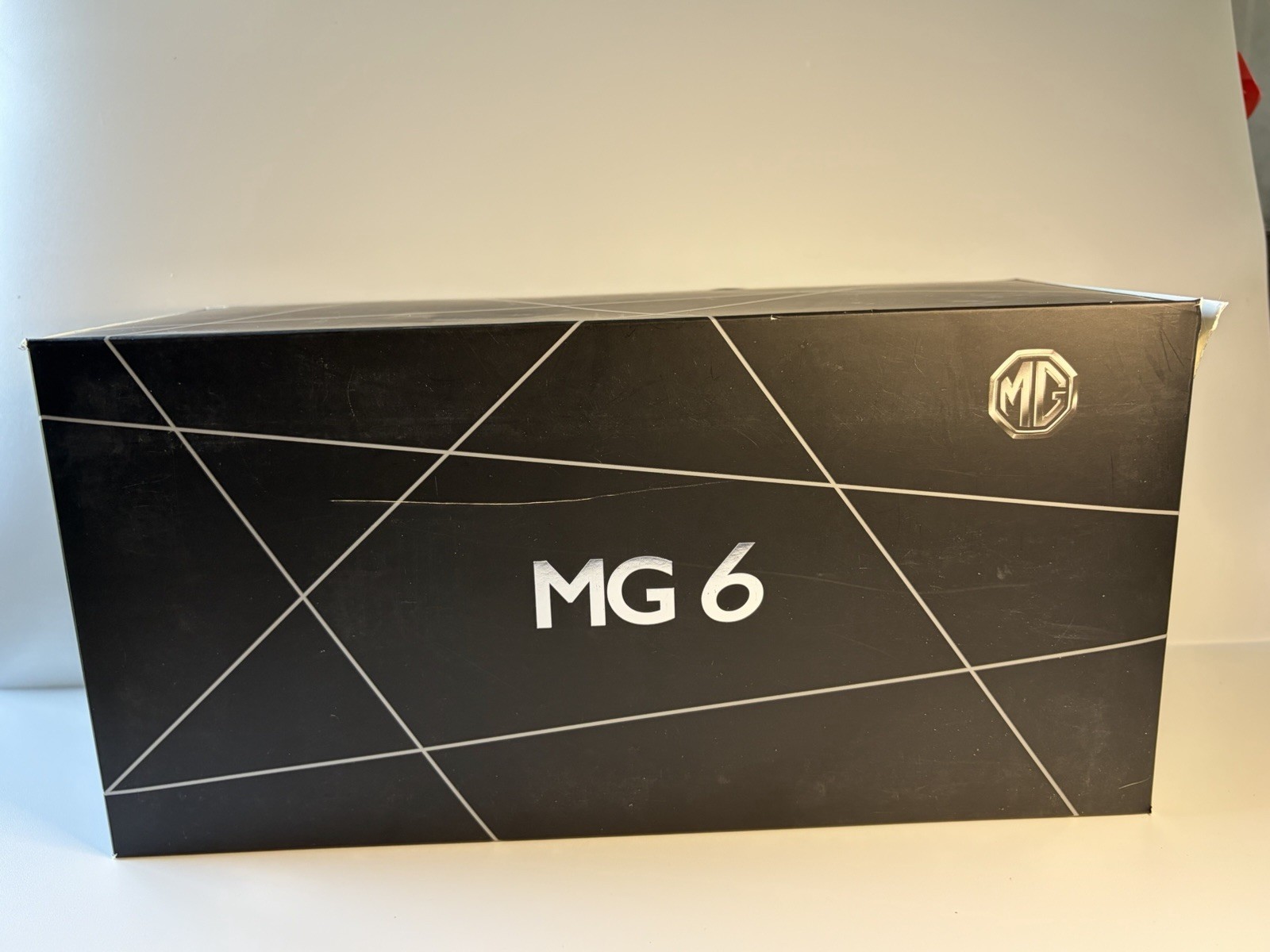 Rare Saic Motors 1:18 Dealer Edition MG 6 In Gunmetal Grey Boxed