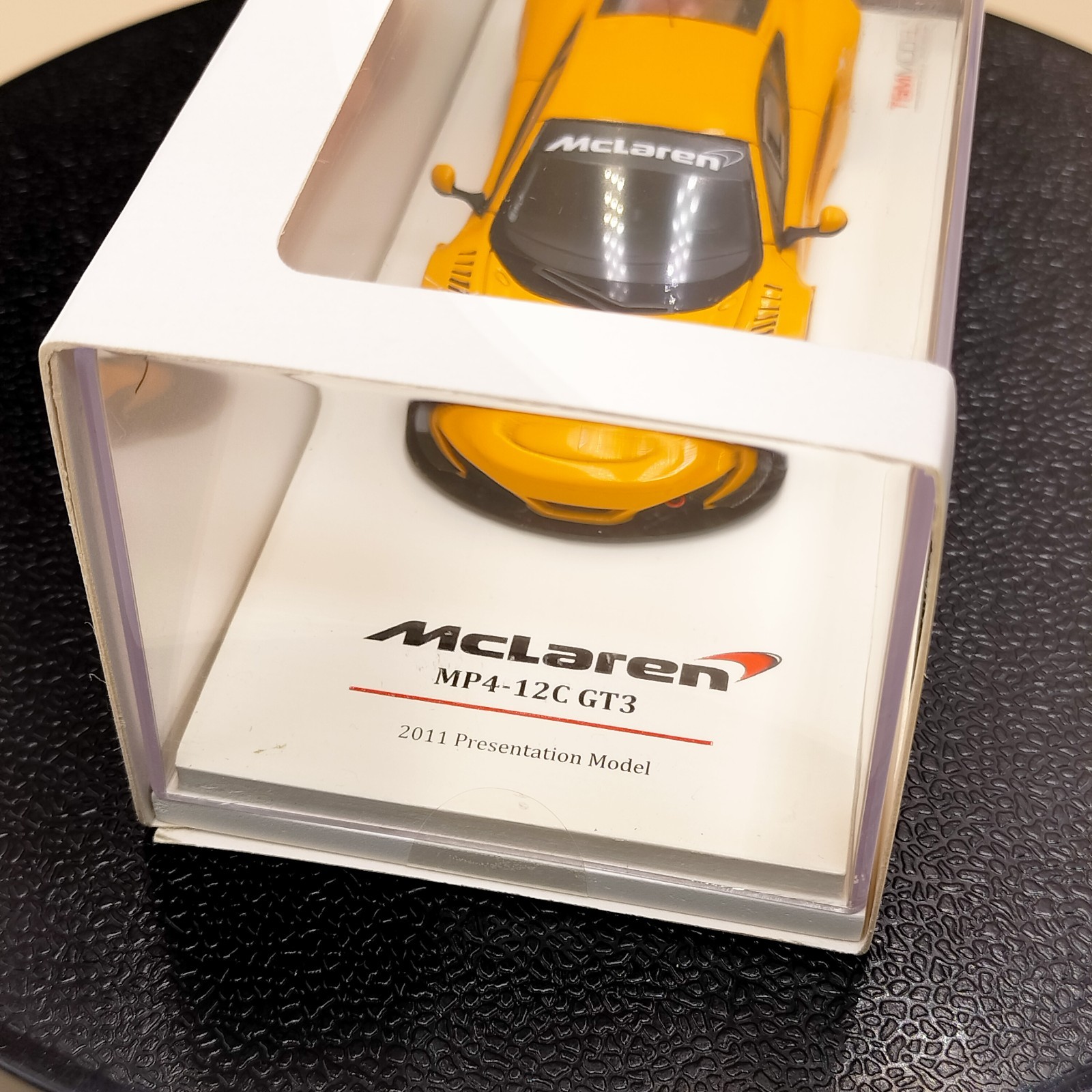 TSM 1/43 McLaren MP4-12C GT3 #59 2011 Presentation Model orange yellow TSM114358