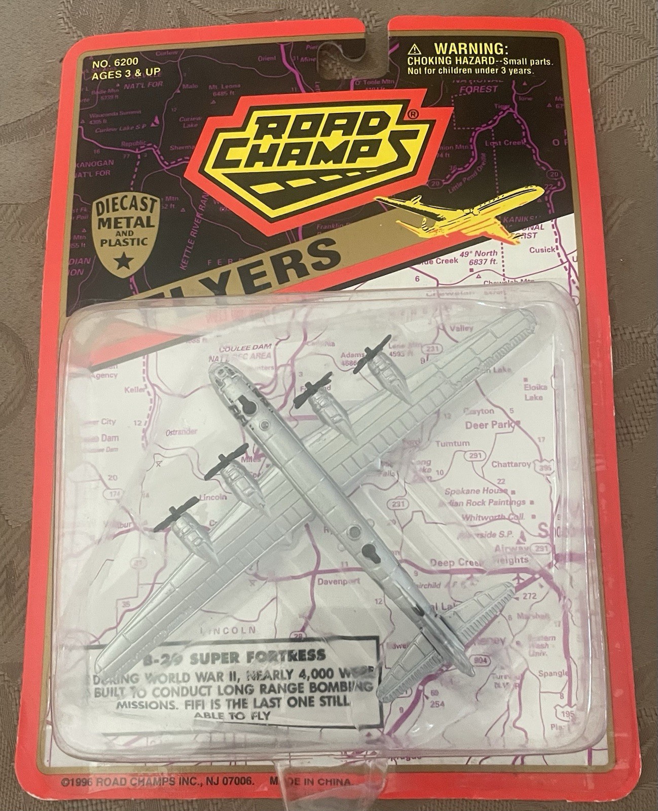 Road Champs Flyers Die-Cast Metal And Plastic Lot Of 4