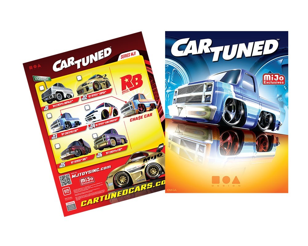 CarTuned 1:64 Mijo Exclusives Series MJ1 Assortment of 6 Cars Set, Factory Seal