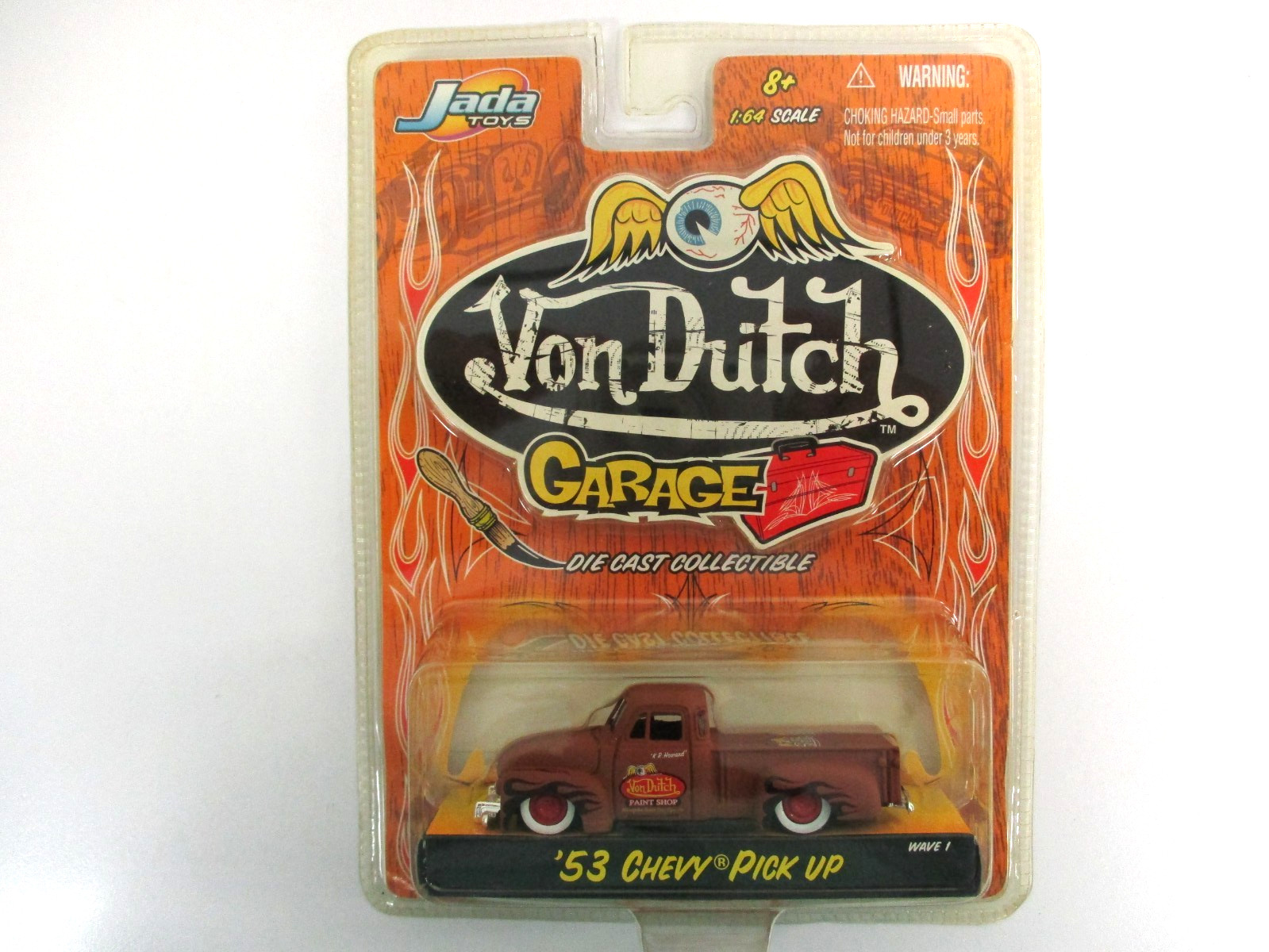 JADA – VON DUTCH – 1953 CHEVROLET 3100 PICKUP TRUCK LOWRIDER – 1/64 DIECAST
