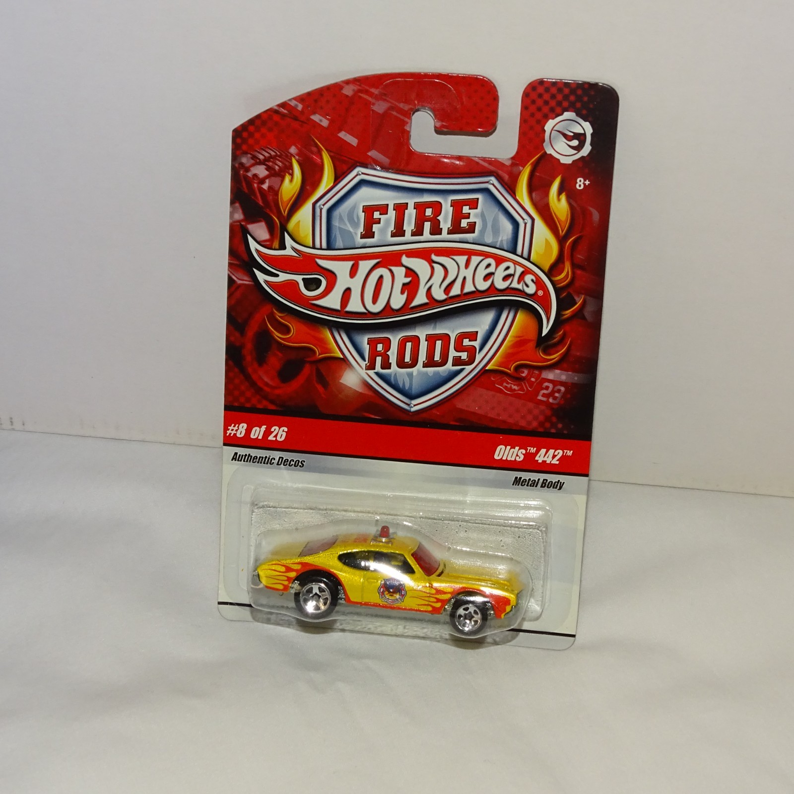 2008 Hot Wheels Fire Rods Olds 442 #8