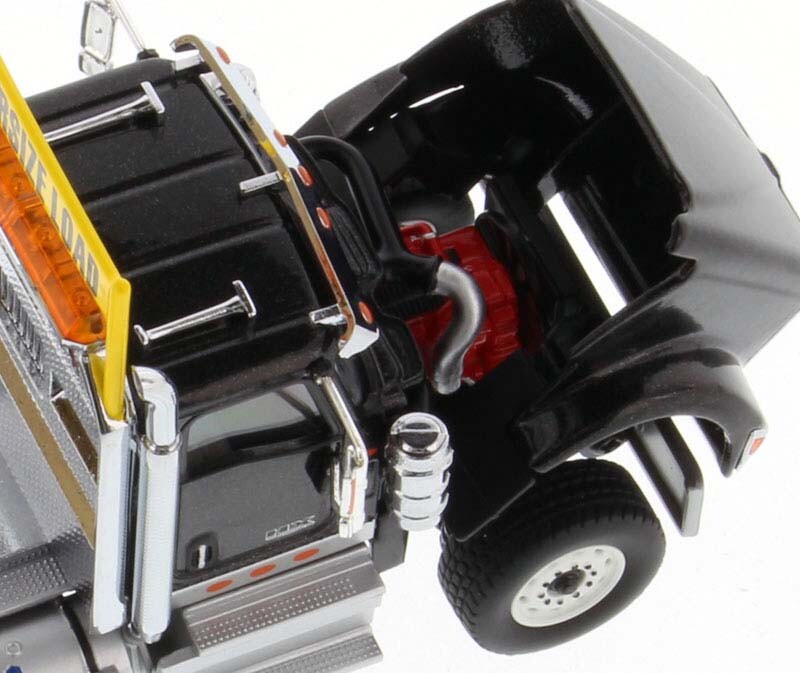 Diecast Masters 71009 International HX620 Day Cab Metallic Black 1/50 Scale