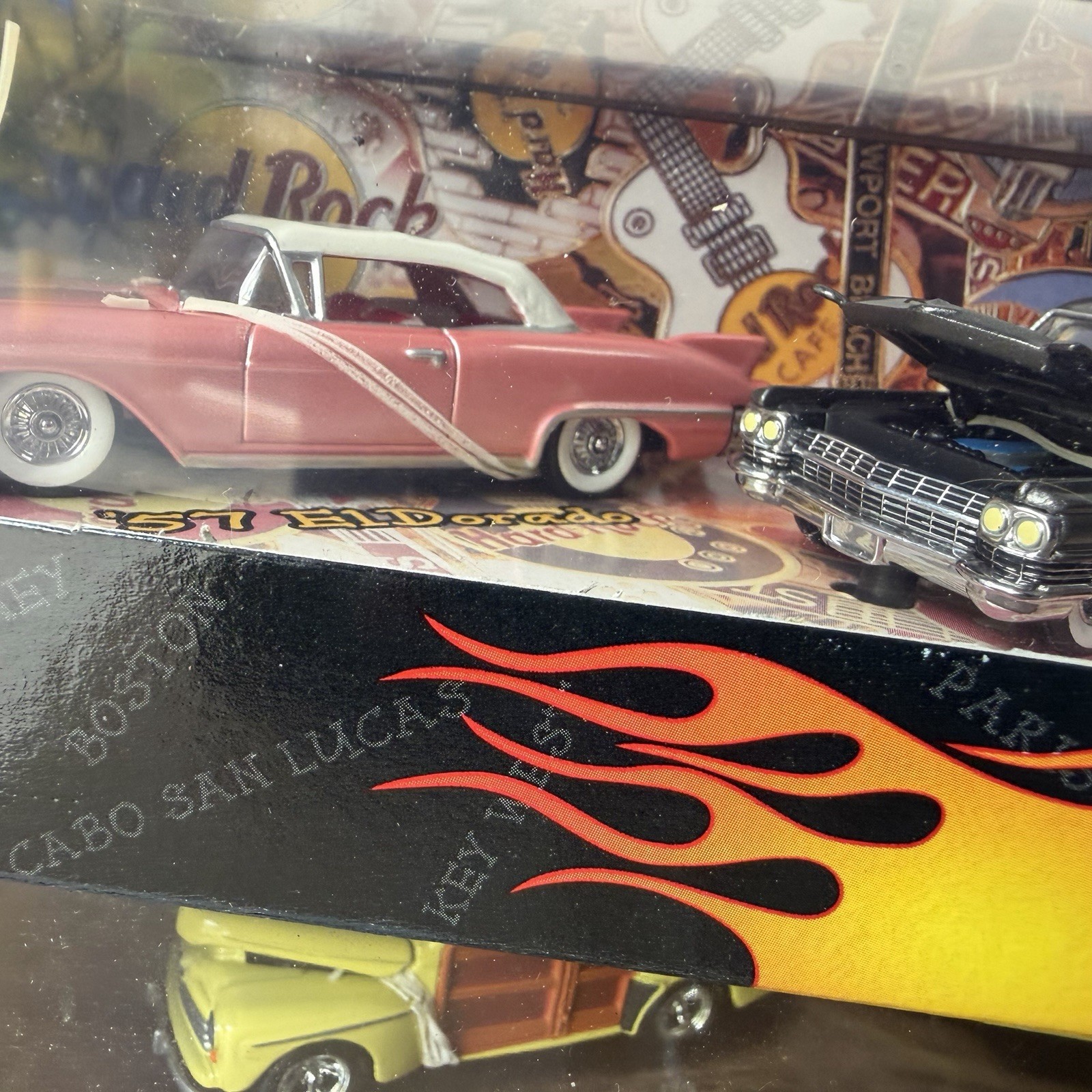 Lot (4) Hot Wheels Collectibles Sets Hard Rock Camaro Muscle Rodding Night Races