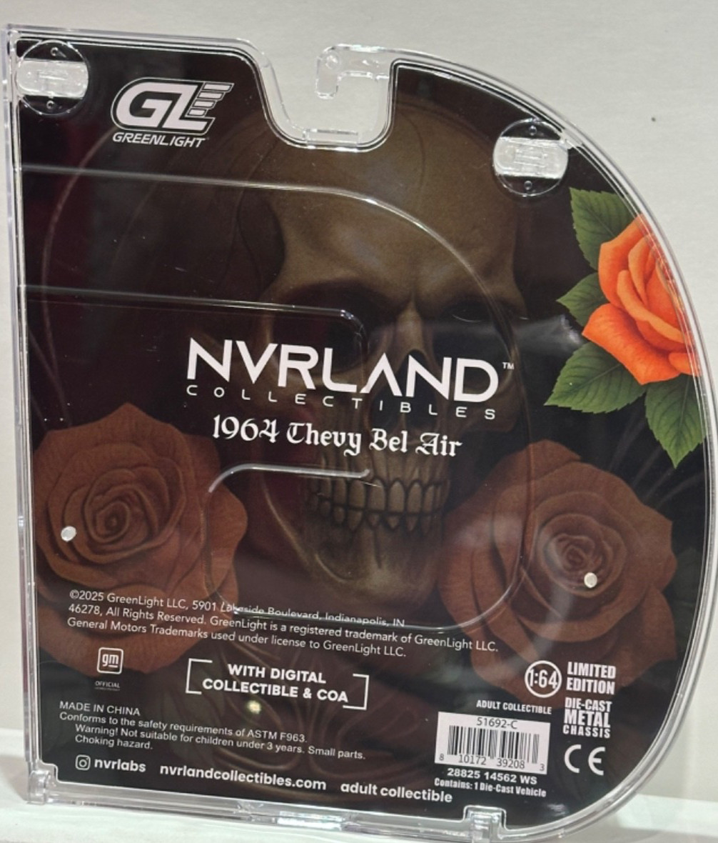 2025 NVRLAND, LOS SANTOS LOWRIDER, 1964 CHEVY BEL AIR, VENOM JADE CHROME