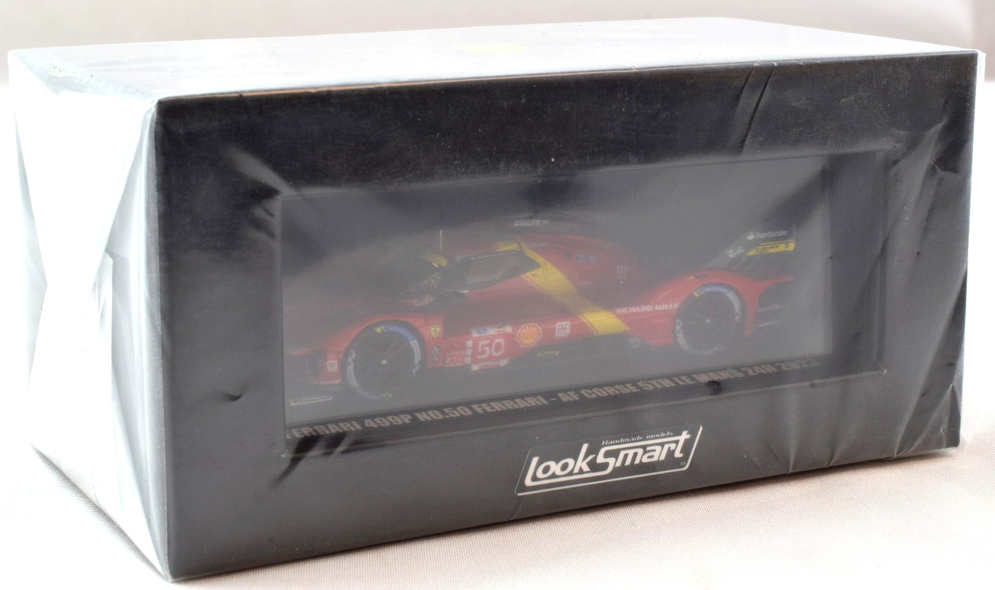 LookSmart Ferrari 499P #50 – AF Corse – 2023 24hrs Le Mans 1:64 Car LS64005LM
