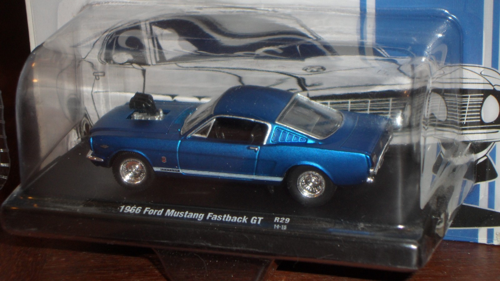 Lot of 7 1/64 1965 1966 Ford Mustang Fastback GT Shelby GT350 M2 GL Diecast Cars
