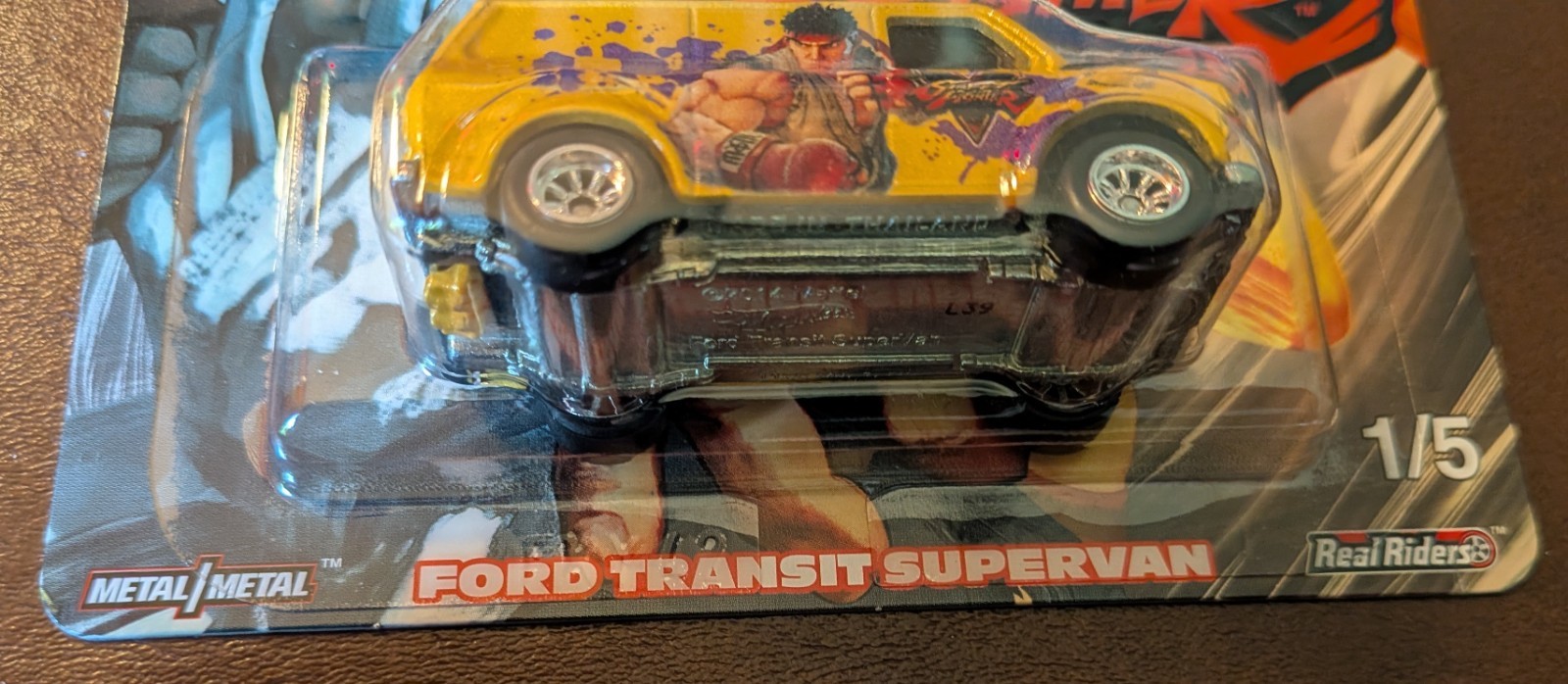 Hot Wheels ~ STREET FIGHTER V ~ Ford Transit Supervan – FKY42