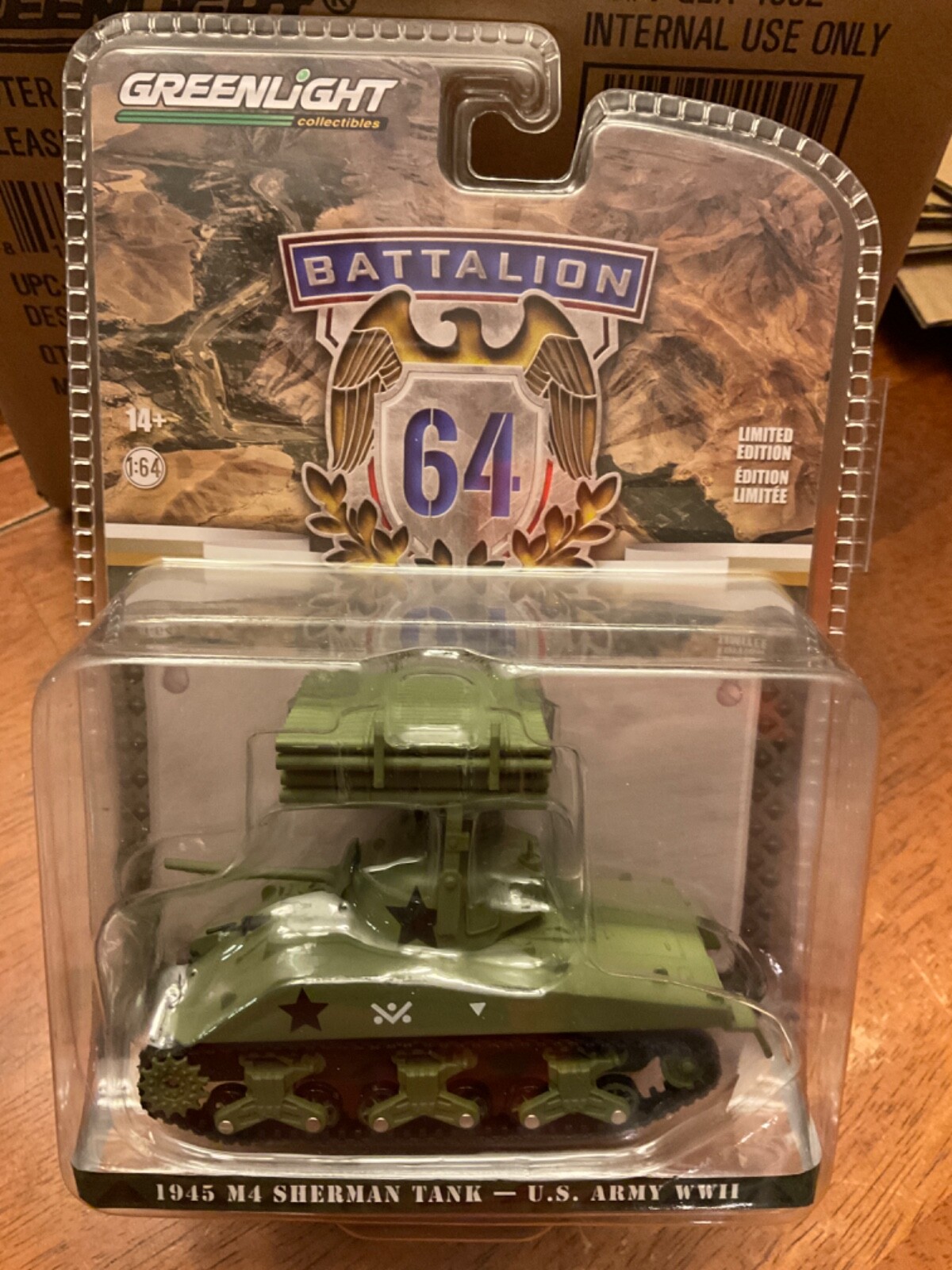 Greenlight Battalion 64. 1945 M4 Sherman tank Rocket Launcher