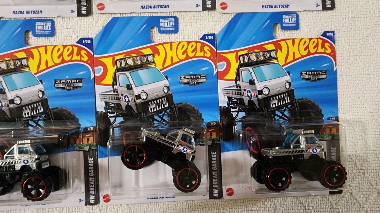 Hot Wheels 2025 Zamac Lot ; Custom ’53 Chevy & Mazda Autozam